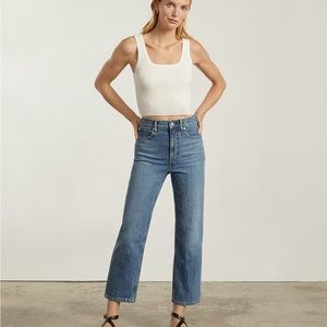 Everlane Way High Jean Folsom Blue Tall